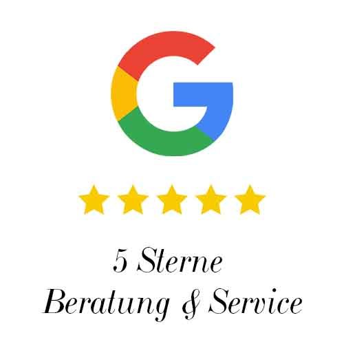5 Sterne Google Bewertung