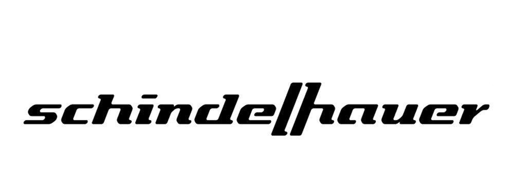 Schriftzug "Schindelhauer" in schwarzer Schrift auf weißem Hintergrund.